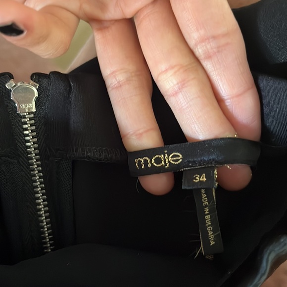 Really cool pencil skirt with snake-like insert. - Picture 6 of 6